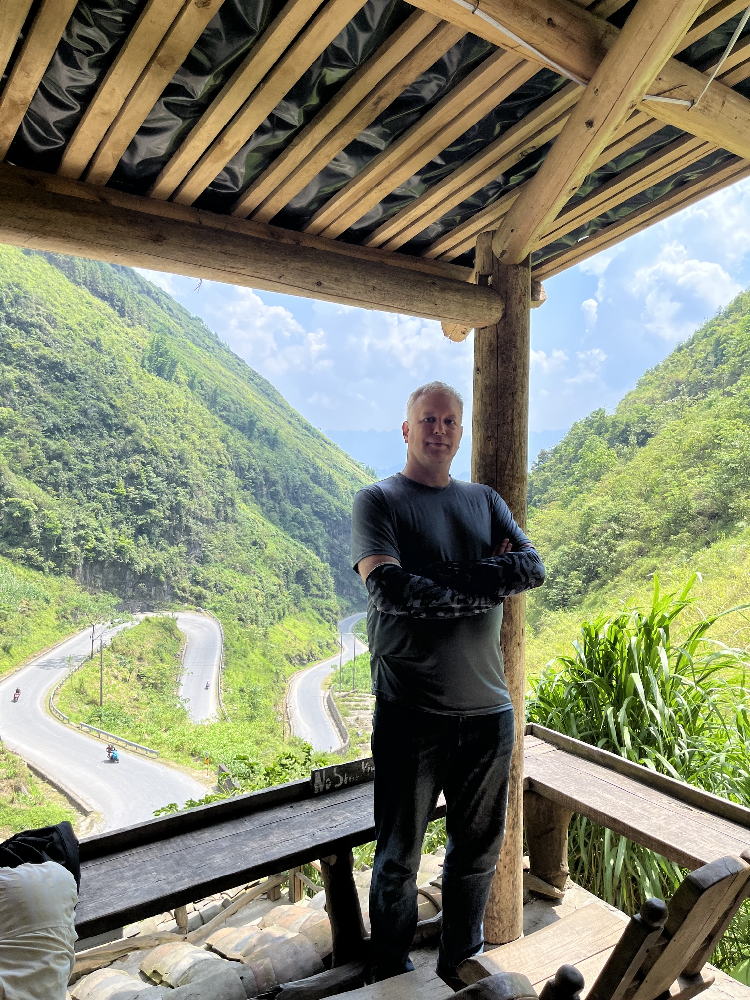 Jason Wisdom in northern Vietnam